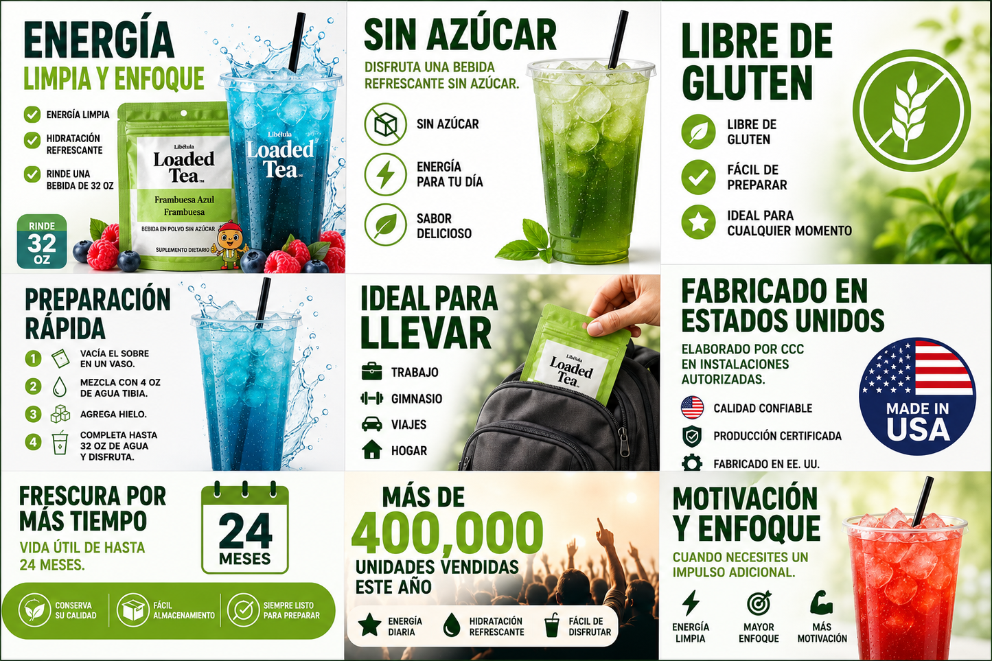Te Cargado-Energía Instantánea e Hidratación