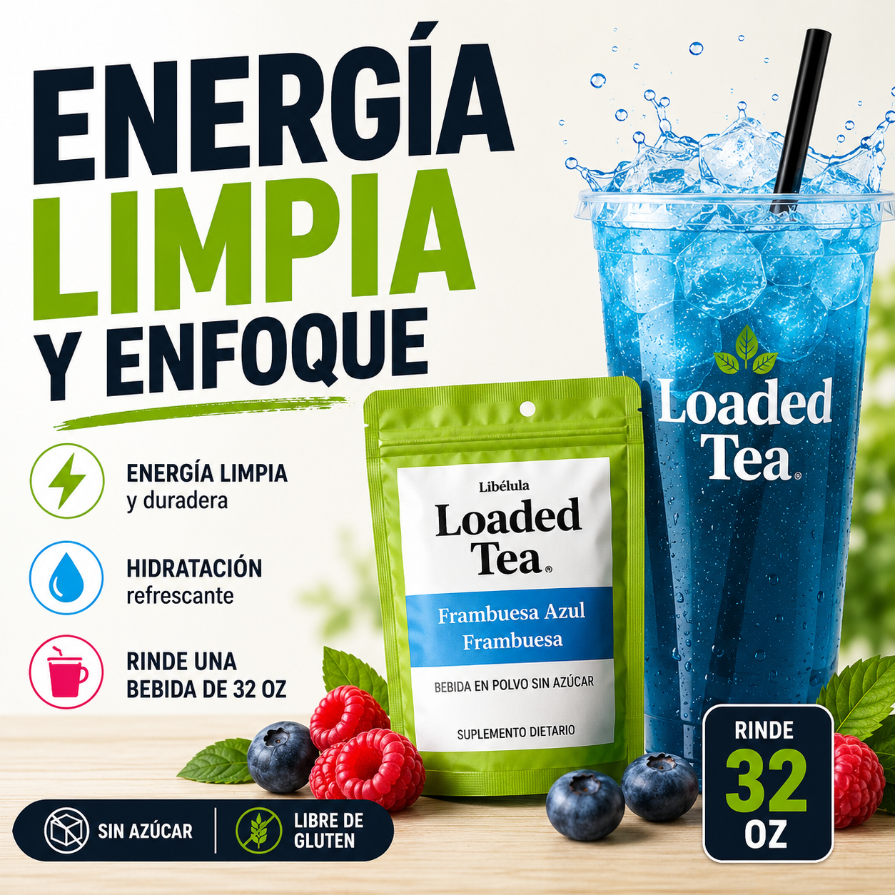 Te Cargado-Energía Instantánea e Hidratación